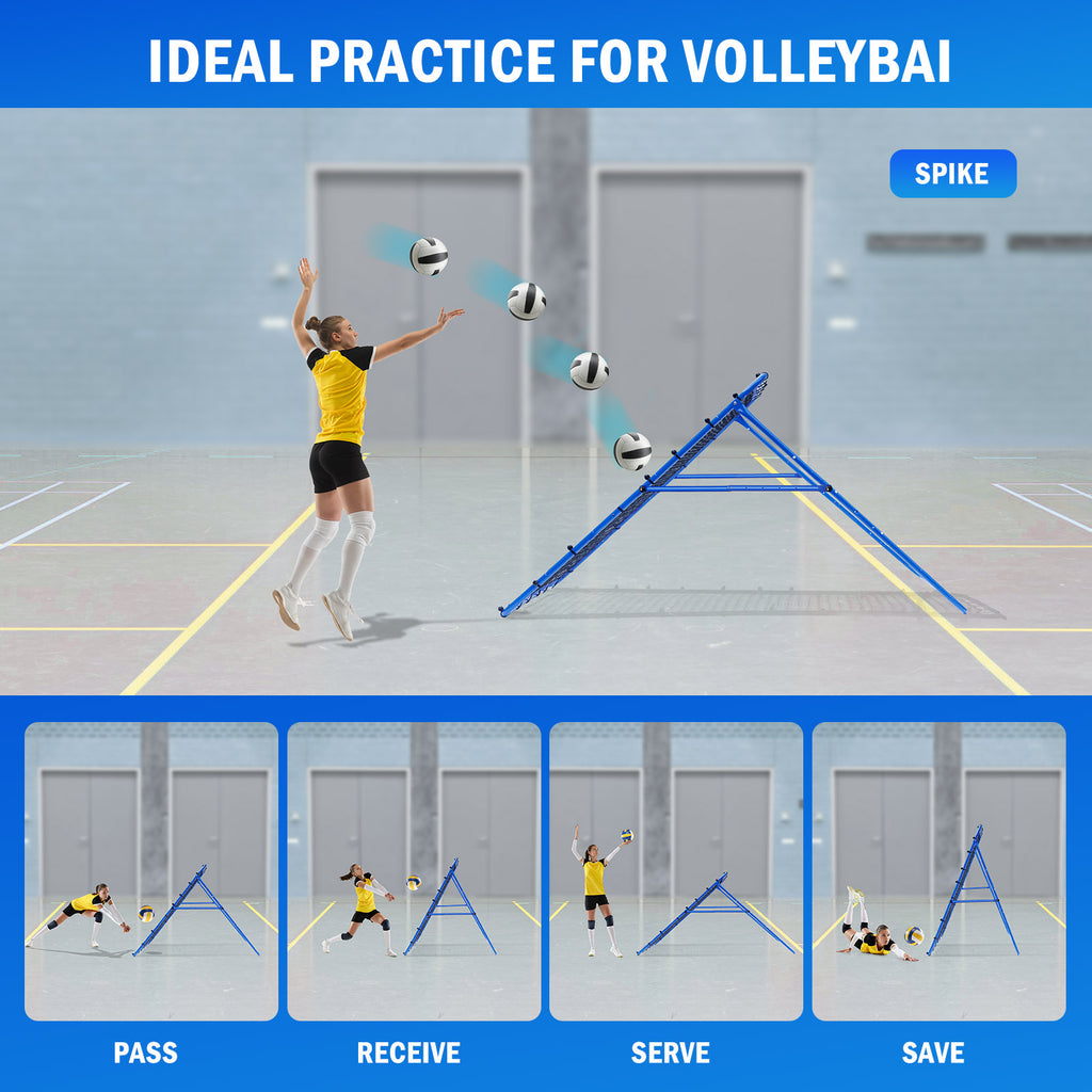Winthai Dual-Mode Soccer Goal Net & Soccer Rebounder Net,Premium Durability for Intense Shooting Training,Quick-Switch Angle Soccer Training for Control,Passing Practice,Soccer Gifts for Kids Teen Adult 5X4FT