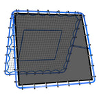 Winthai Dual-Sided Soccer Rebounder Net, Fast & Slow Rebound Speed Training for Control, Passing Practice, Easy Setup Baseball/Volleyball Rbounder Gifts & Equipment for Kids,Teens & Adults 5X5FT